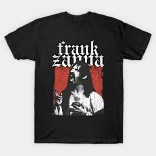 Blessed Frank Zappa Artwork Parody Design T-Shirt